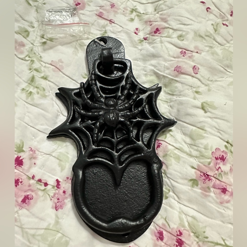 Spiderweb Cast Iron Door Knocker